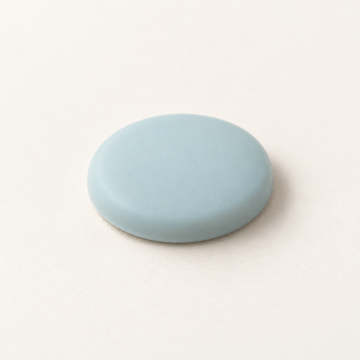 Blue round silicone door knob wall protector by Kindwall